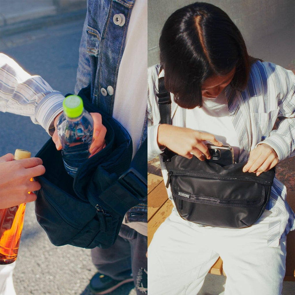 BOT FLAP SLING（8L / 5L）』 ボトル・傘・ジャケット・スマホなどを