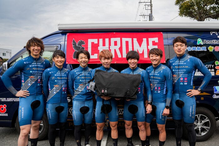 CHROME x Sparkle Oita Racing Team ～ 共に世界を目指す！