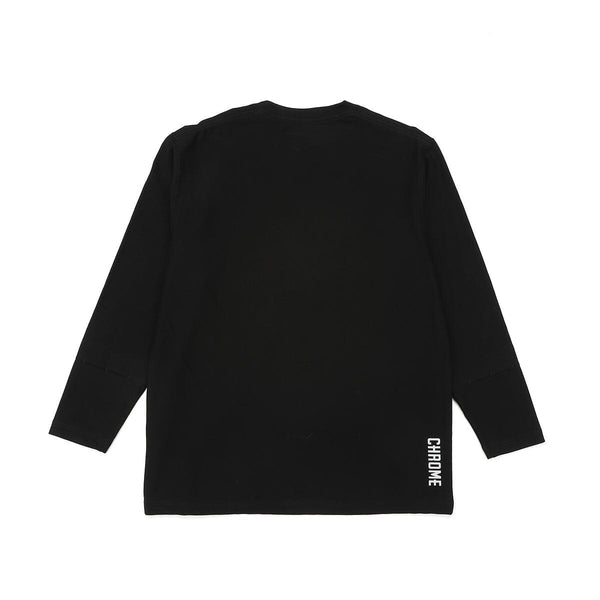 STONE  ロングスリーブ Tシャツ　ブラック 8°Cマイナス】ライムストーン ケーブ ロングスリーブ ティー