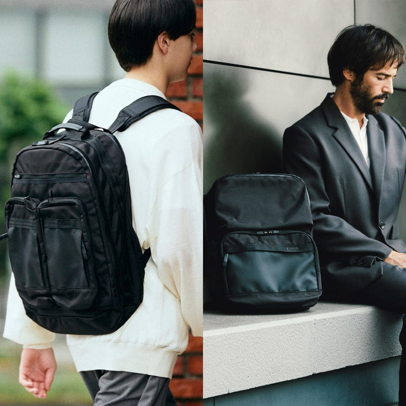ビジネスバッグの進化系！ 異なる容量と超完全防水ポケット 