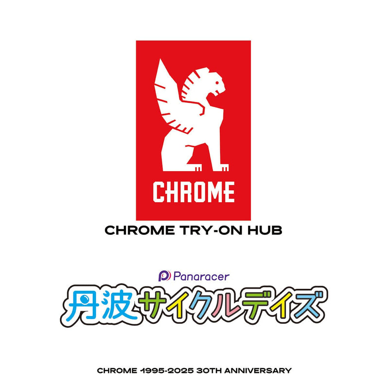CHROME TRY ON HUB in Panaracer 丹波サイクルデイズ
