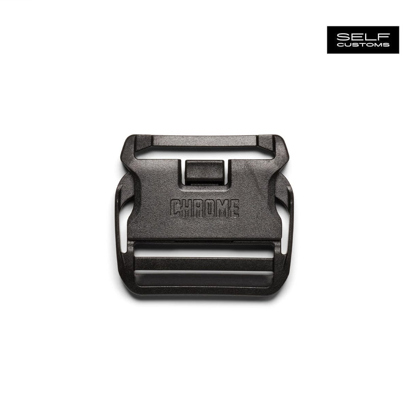 LARGE 3PT PLASTIC BUCKLE ACCESSORIES chromeindustries BLACK 