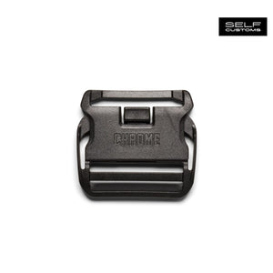 LARGE 3PT PLASTIC BUCKLE ACCESSORIES chromeindustries BLACK 