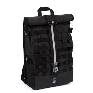 CHROME CUSTOMS PREMADE BARRAG BAGS chromeindustries NIGHT/BALLISTIC BLACK 