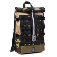 【3/10(日)11時発売】<br>CHROME CUSTOMS PREMADE BARRAGE BAGS chromeindustries WOODLAND/SAND CAMO 