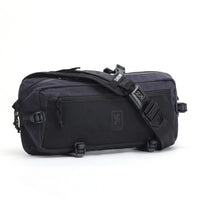 BLACK CANVAS LEATHER