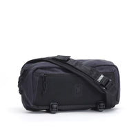 BLACK CANVAS LEATHER