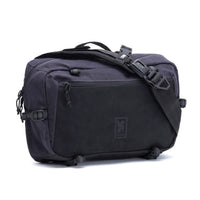 BLACK CANVAS LEATHER