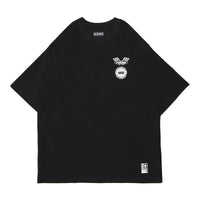 【6°Cマイナス】ライムストーン ケーブ ティー ワイド フィット オリジナル ロゴ CLOTHING chromeindustries MOTO-BUNKA BLACK M 