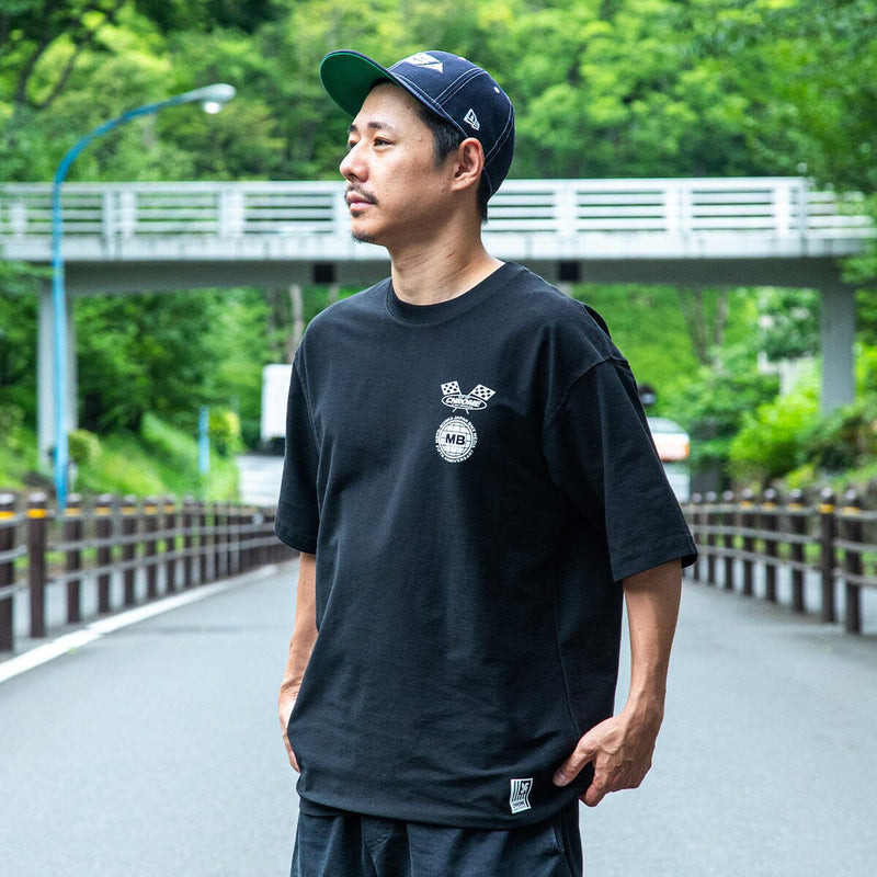 【6°Cマイナス】ライムストーン ケーブ ティー ワイド フィット オリジナル ロゴ CLOTHING chromeindustries 