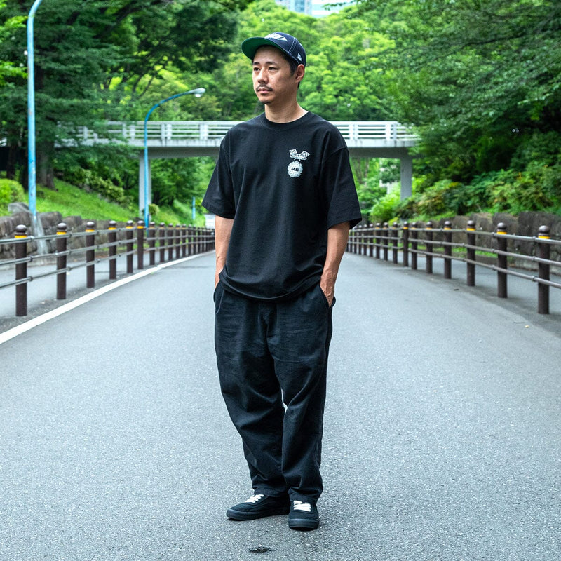 【6°Cマイナス】ライムストーン ケーブ ティー ワイド フィット オリジナル ロゴ CLOTHING chromeindustries 