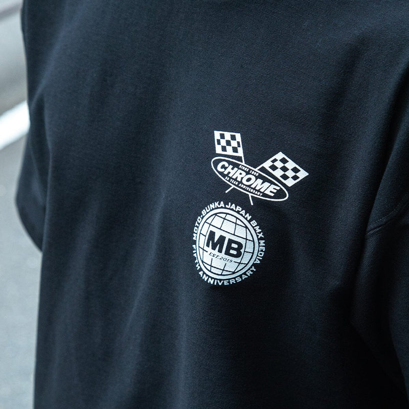 【6°Cマイナス】ライムストーン ケーブ ティー ワイド フィット オリジナル ロゴ CLOTHING chromeindustries 