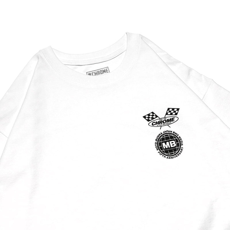 【6°Cマイナス】ライムストーン ケーブ ティー ワイド フィット オリジナル ロゴ CLOTHING chromeindustries 