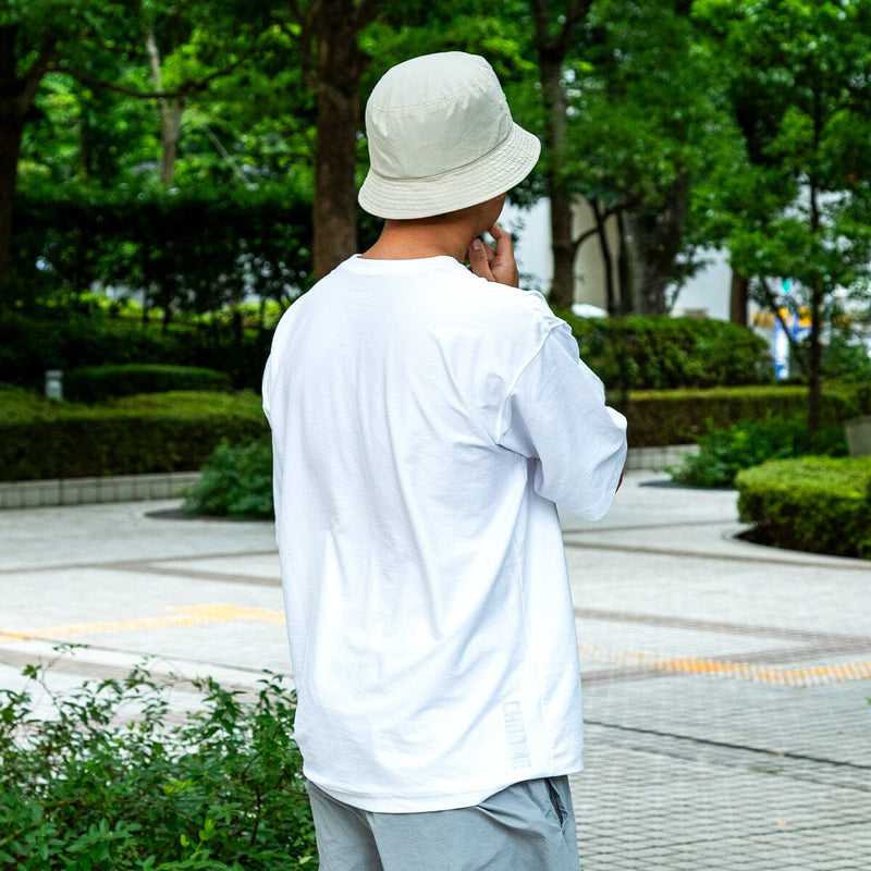 【6°Cマイナス】ライムストーン ケーブ ティー ワイド フィット オリジナル ロゴ CLOTHING chromeindustries 