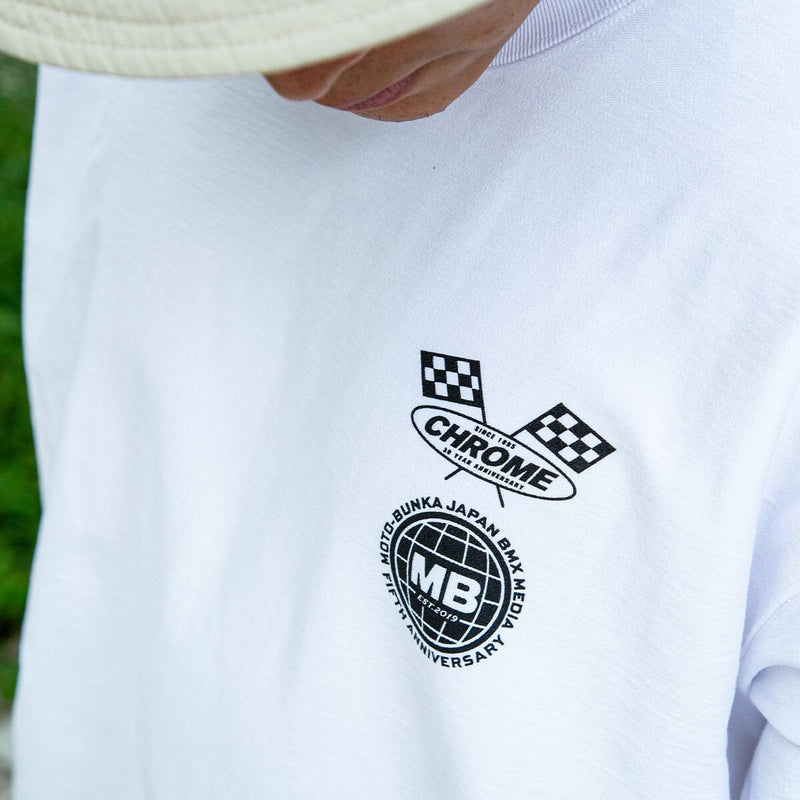 【6°Cマイナス】ライムストーン ケーブ ティー ワイド フィット オリジナル ロゴ CLOTHING chromeindustries 