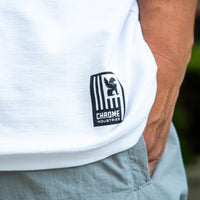 【6°Cマイナス】ライムストーン ケーブ ティー ワイド フィット オリジナル ロゴ CLOTHING chromeindustries 