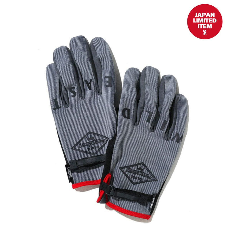 DUSTYCHAMP GLOVES ACCESSORIES chromeindustries GREY/BLACK S 