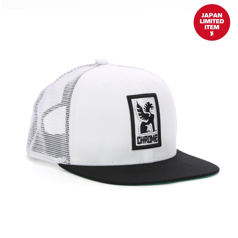 6 PANEL MESH CAP ACCESSORIES chromeindustries WHITE/WHITE/BLACK 