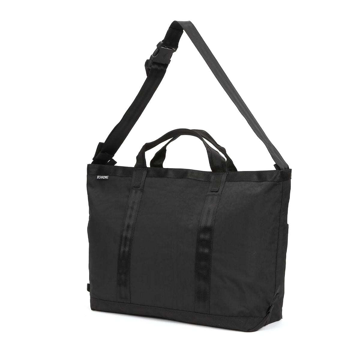 CHROMEグローサリートートメッセンジャー 28L ブラック GROCERY TOTE MSNGR 28L(グローサリー トート メッセンジャー