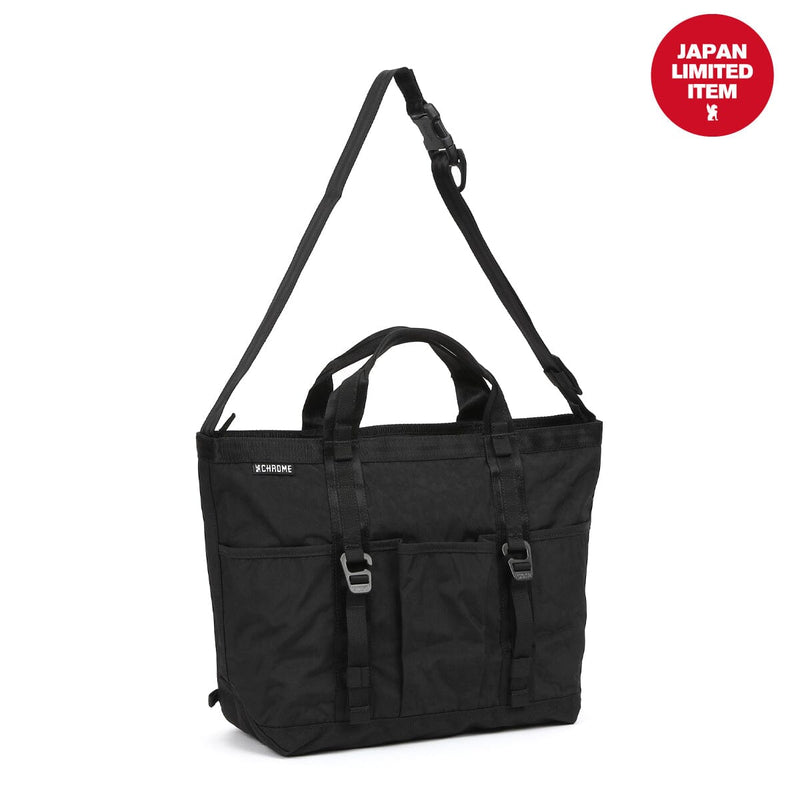 GROCERY TOTE MSNGR 15L BAGS chromeindustries BLACK CRINKLE 