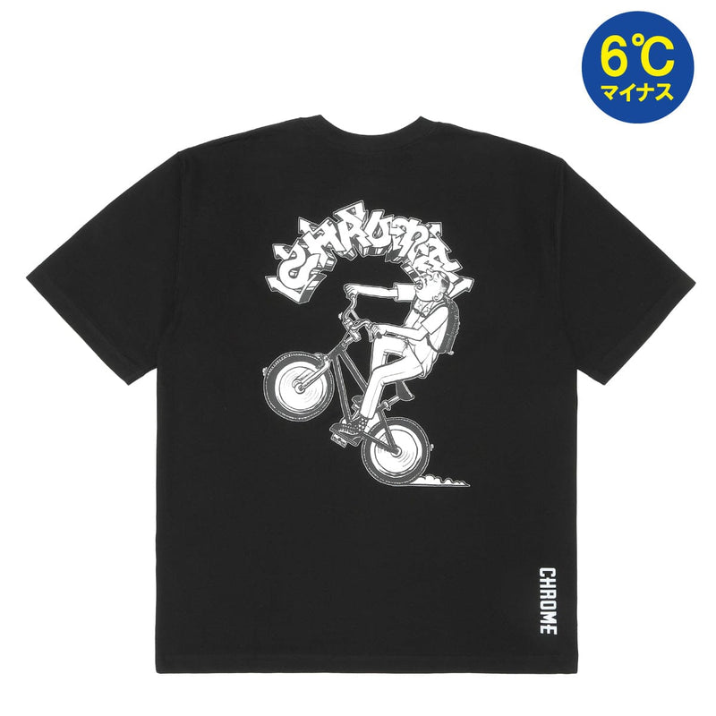 【6°Cマイナス】LSC TEE WIDE FIT ESOW ver.1 CLOTHING chromeindustries BLACK M 