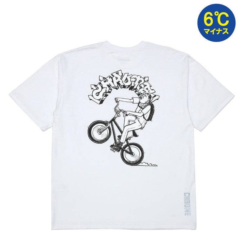 【6°Cマイナス】LSC TEE WIDE FIT ESOW ver.1 CLOTHING chromeindustries WHITE M 