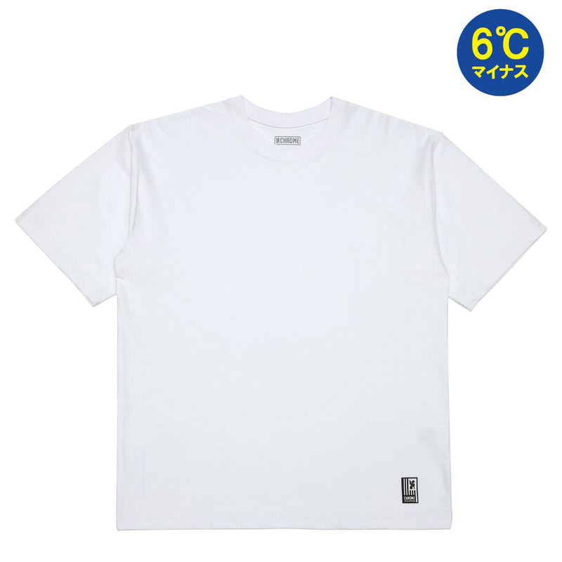 【6°Cマイナス】LSC TEE WIDE FIT OG LOGO CLOTHING chromeindustries WHITE M 