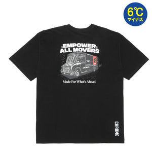 【6°Cマイナス】LSC TEE WIDE FIT CHROME VAN CLOTHING chromeindustries BLACK M 