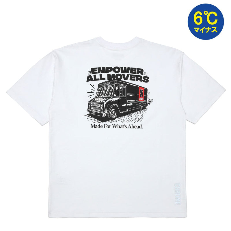 【6°Cマイナス】LSC TEE WIDE FIT CHROME VAN CLOTHING chromeindustries WHITE M 