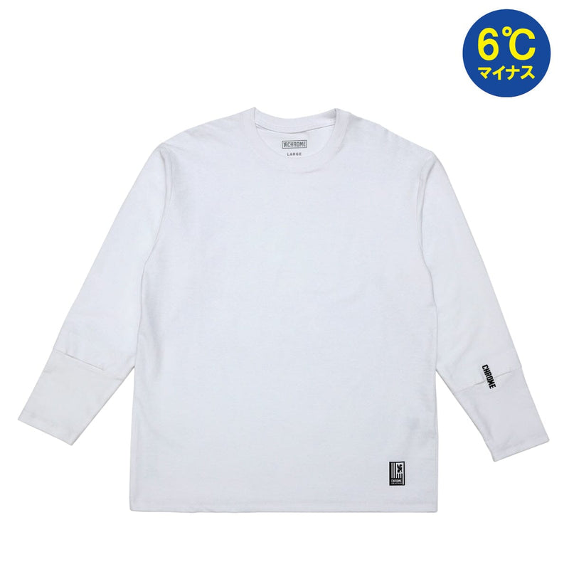 【6°Cマイナス】Limestornecave LS TEE OG LOGO CLOTHING chromeindustries WHITE S 