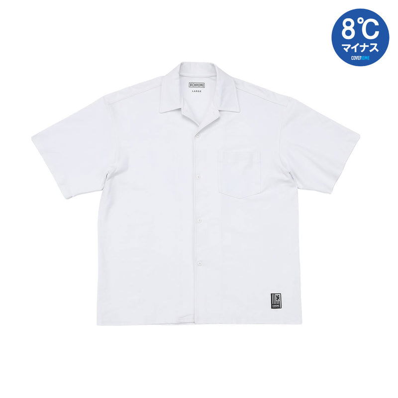 【8°Cマイナス】ライムストーン ケーブ シャツ オリジナル ロゴ CLOTHING chromeindustries WHITE M 