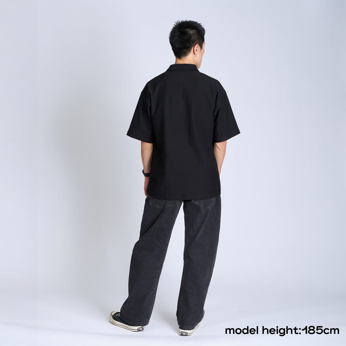 STONE  ブラックポロシャツ SLIM FIT 良品】STONE ISLAND ブラック ポロシャツ スリムフィット L - メルカリ
