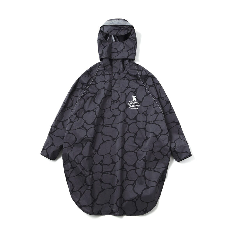 VISIBLE BICYCLE RAIN PONCHO WC TYPE CHROME | Sparkle Oita ACCESSORIES chromeindustries WATER CAMO/SPARKLE 