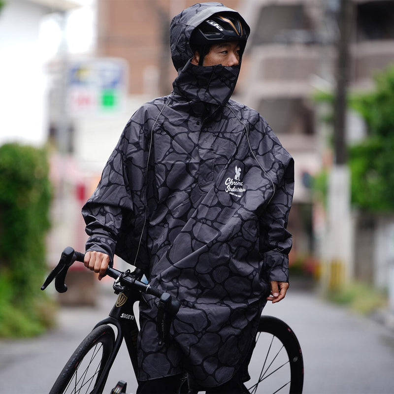 【6/9(月)18時発売】ビジブル バイシクル レイン ポンチョ ウォーター カモフラージュ タイプ クローム ACCESSORIES chromeindustries 