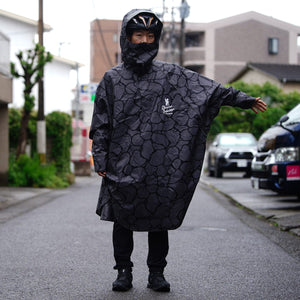 【6/9(月)18時発売】ビジブル バイシクル レイン ポンチョ ウォーター カモフラージュ タイプ クローム ACCESSORIES chromeindustries 