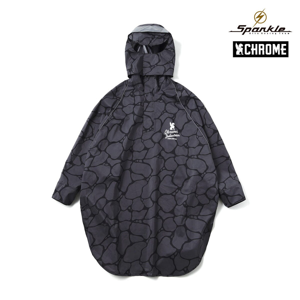 【6/23(月)18時発売】VISIBLE BICYCLE RAIN PONCHO WC TYPE CHROME | Sparkle Oita ACCESSORIES chromeindustries WATER CAMO/SPARKLE 