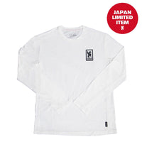 PREMIUM LS MASTER LOCK UP TEE(SALE) CLOTHING chromeindustries WHITE/GREY PRINT S 