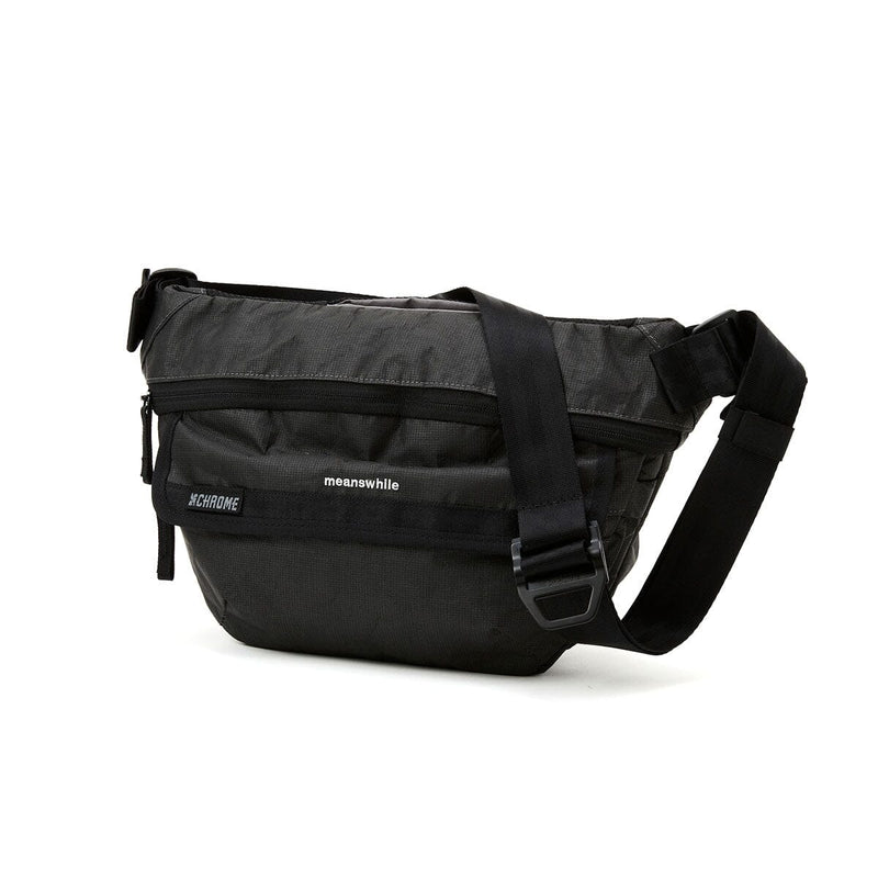 CHROME | meanswhile BOT FLAP SLING 5L | ボットフラップ スリング 5L BAGS chromeindustries CARBON BLACK/MEANSWH OS 