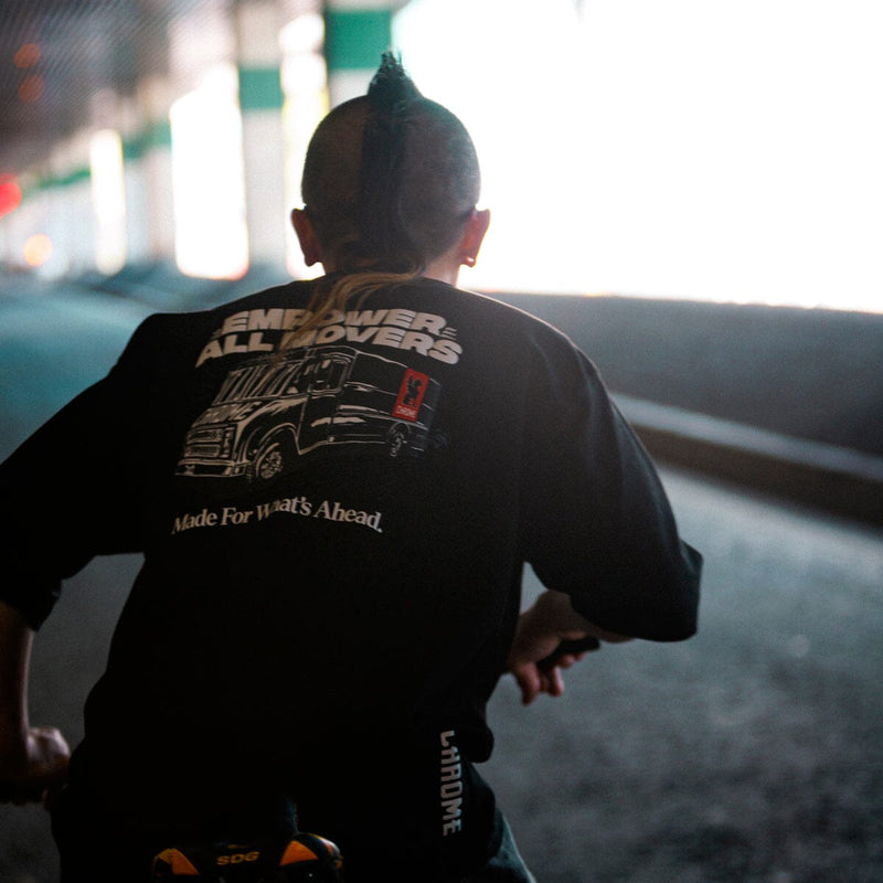 【6°Cマイナス】LSC TEE WIDE FIT CHROME VAN CLOTHING chromeindustries 