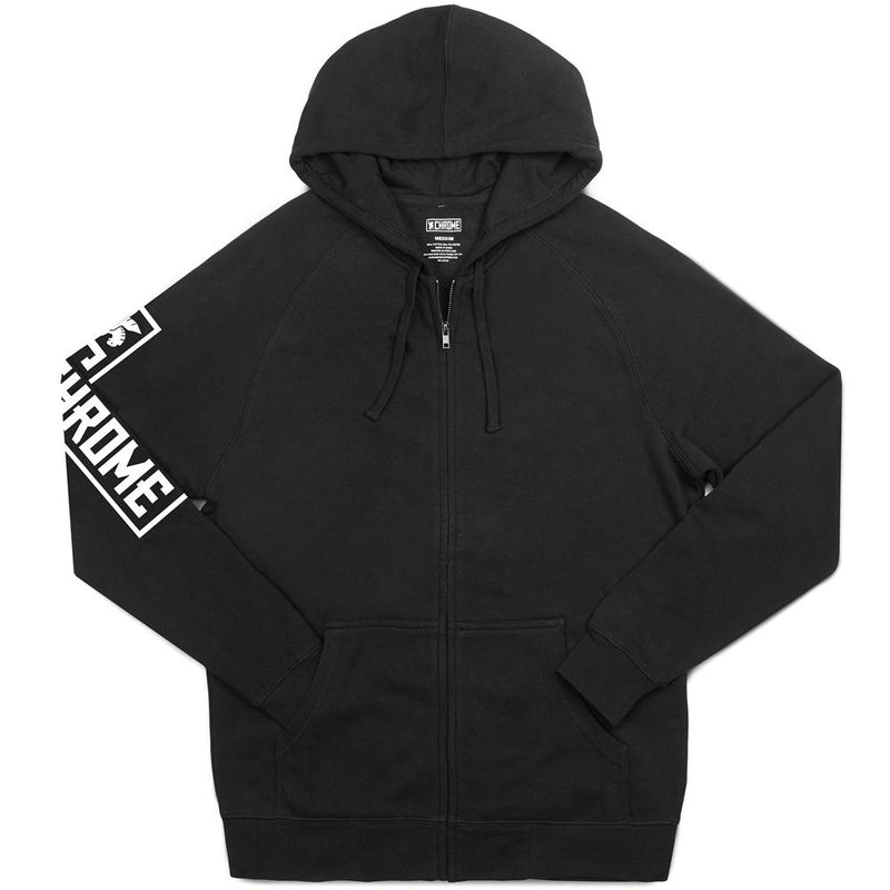 FLYING LION ZIP HOODIE CLOTHING chromeindustries BLACK S 