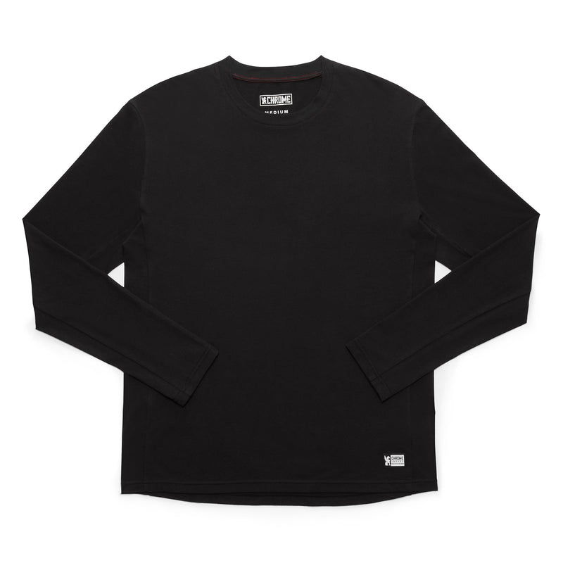 CHROME ISSUED LS TEE CLOTHING chromeindustries BLACK S 