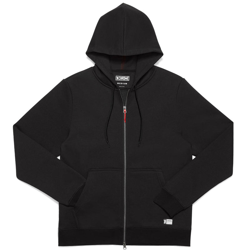 CHROME ISSUED FLEECE HOODIE CLOTHING chromeindustries BLACK S 