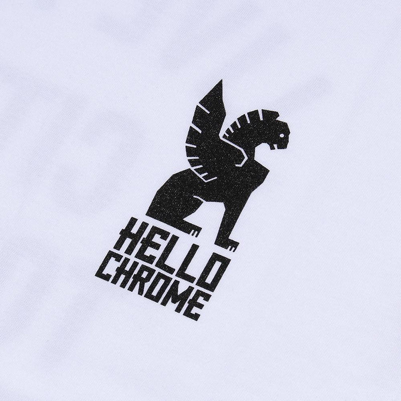 CHROME TOKYO HUB TEE 2 “ HELLO CHROME ” CLOTHING chromeindustries 